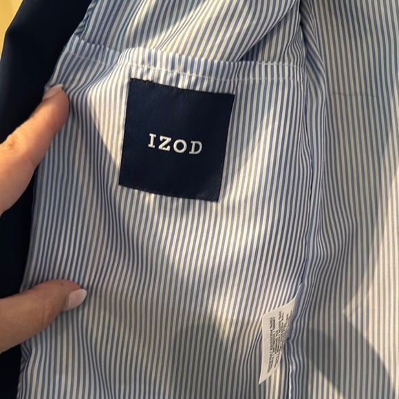 Boys Navy Blazer and Pants Set - Picture 3 of 7